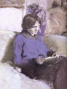 Edouard Vuillard Reading oil